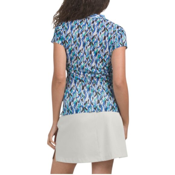 DAILY SPORTS Digne Cap Sleeve Polo - Picture 2 of 2